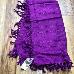 PURPLE | SCARF | VINTAGE | NWT